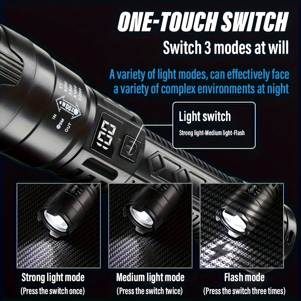 High Strong Power Led Flashlig - Fishing Light review and price