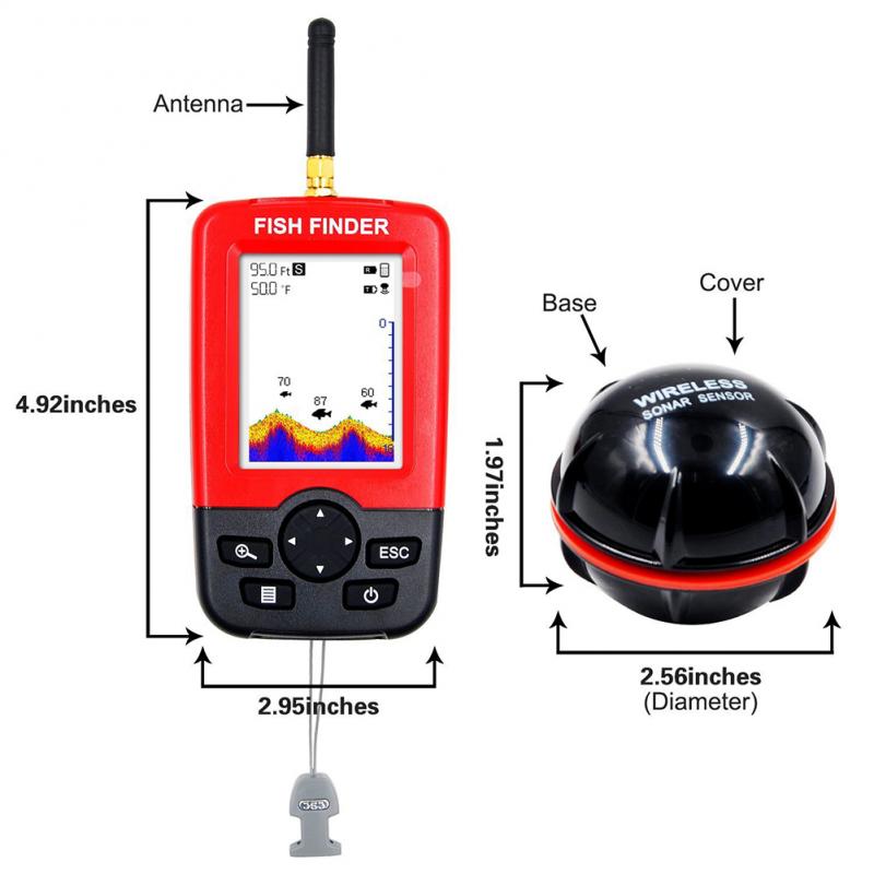 Portable Depth Fish Finder wit - Fish Finder Portable review and price