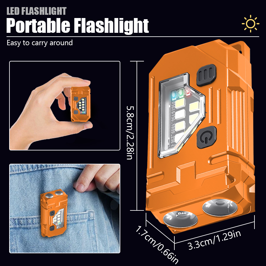 Mini Keychain EDC Flashlight R - Fishing Light review and price