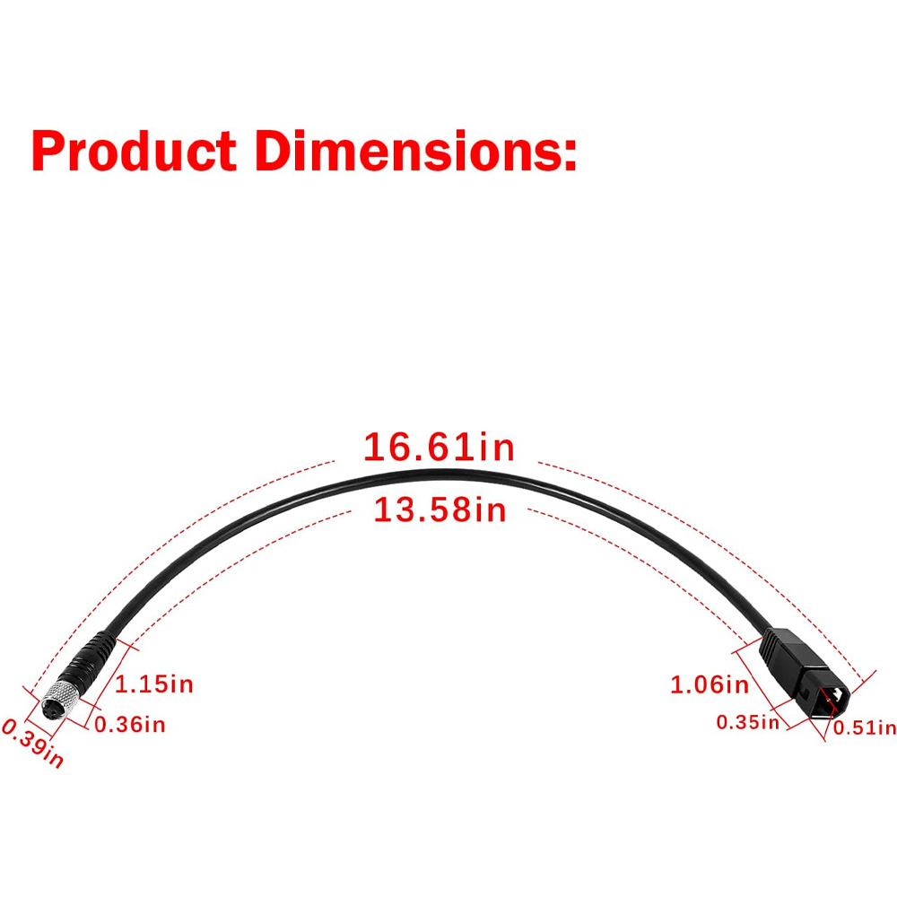 Replacement for1852068 MKR-US2 - Fish Finder Cable review and price