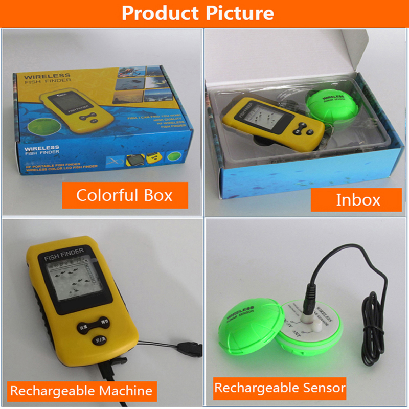 Brand New Colorful Wireless Fi - Fish Finder Battery review and price
